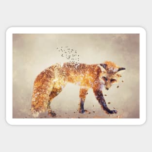 Autumn Fox Sticker